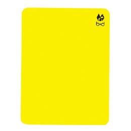 Schiedsrichterkarte gelb